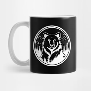 Good Ol Bear Patch with White Outline - If you used to be a Bear, a Good Old Bear too, you'll find the bestseller critter patch design perfect. Mug